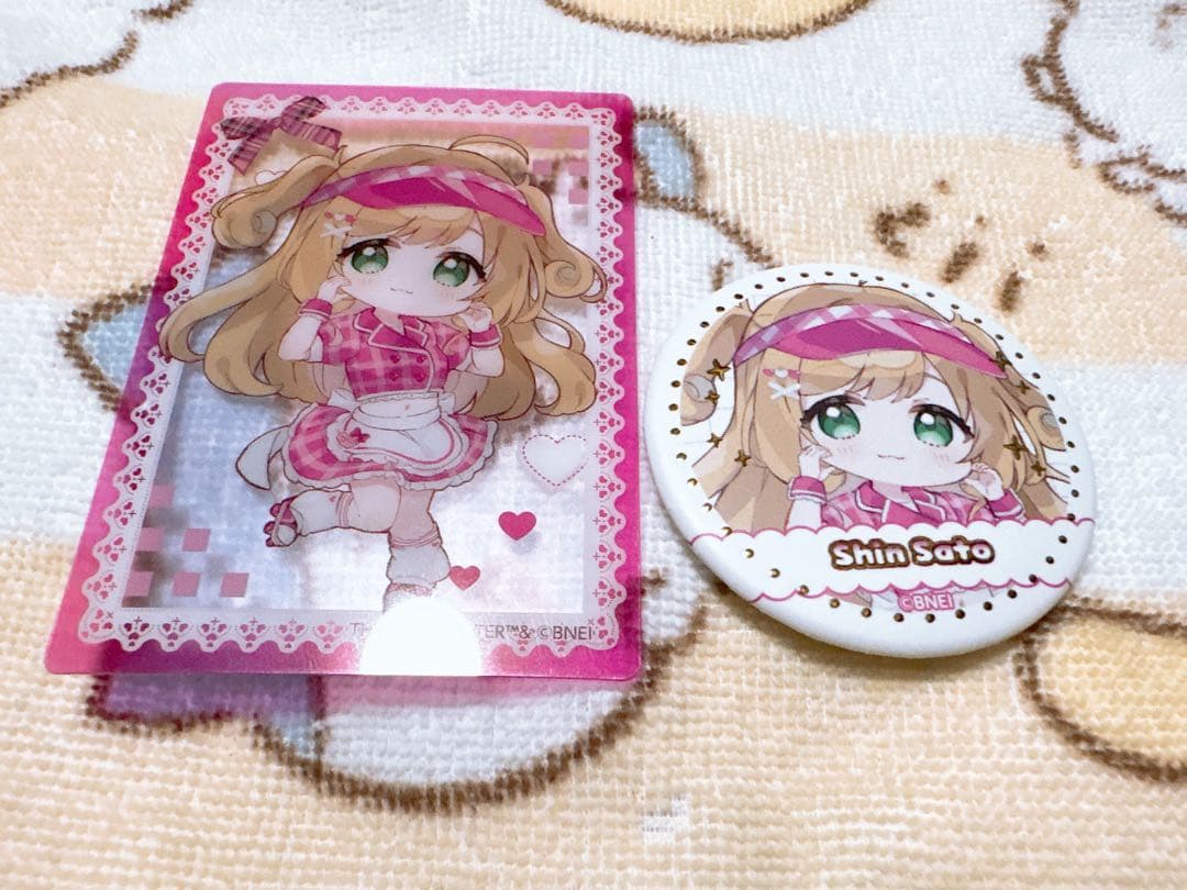 アイドルマスター シンデレラガールズ スイパラ クリアカード 缶バッジ