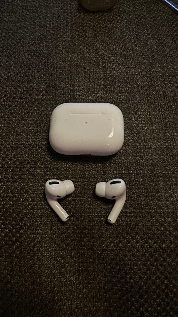 第1世代Apple AirPods Pro 本体 充電ケース付属 付属品つき】AirPods pro 第一世代 ワイヤレス充電ケース付き