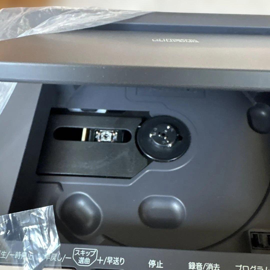 美品　YAMAZEN レコーダーボックス QRB-35 CDラジカセ