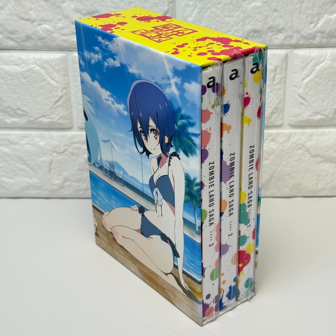 全巻収納BOX付き ゾンビランドサガ Blu-ray 全3巻（SAGA.1〜3） - メルカリ