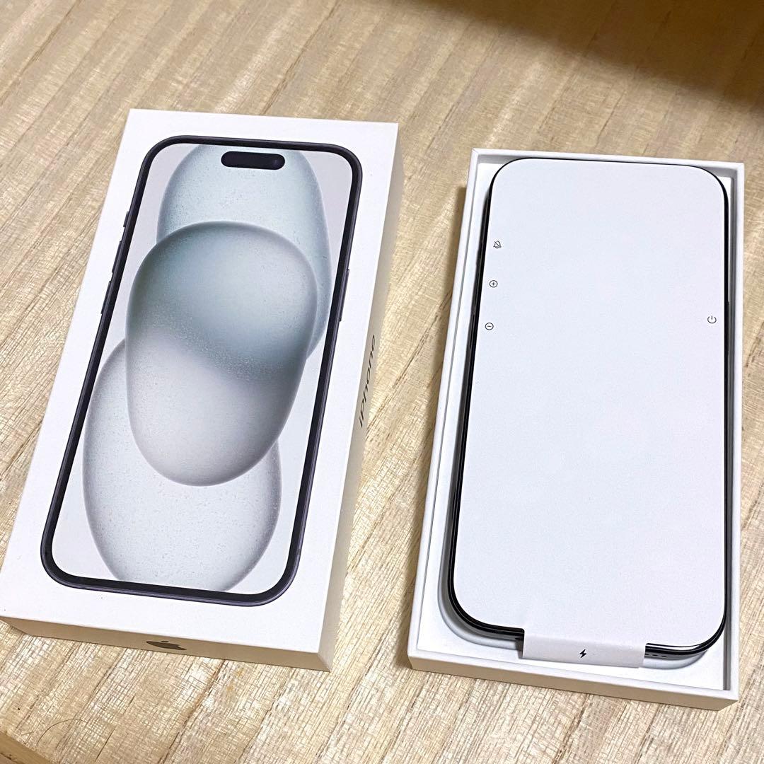 【安心・新品未使用・箱付き】iPhone15 128GB SIMフリー ブラック