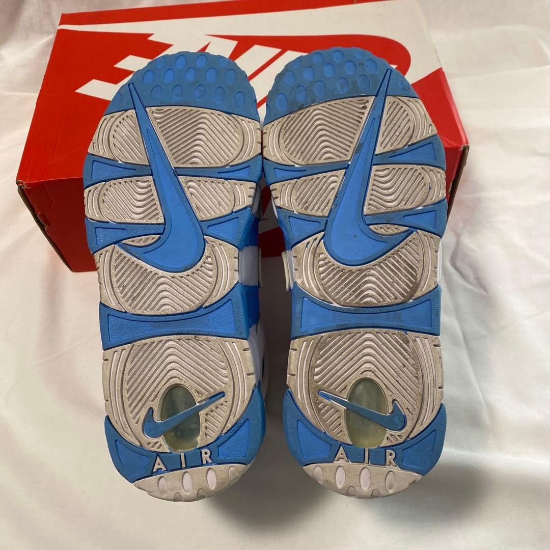 ナイキ エアモアアップテンポ96 ユニバーシティ ブルー/ホワイト 28.0cm