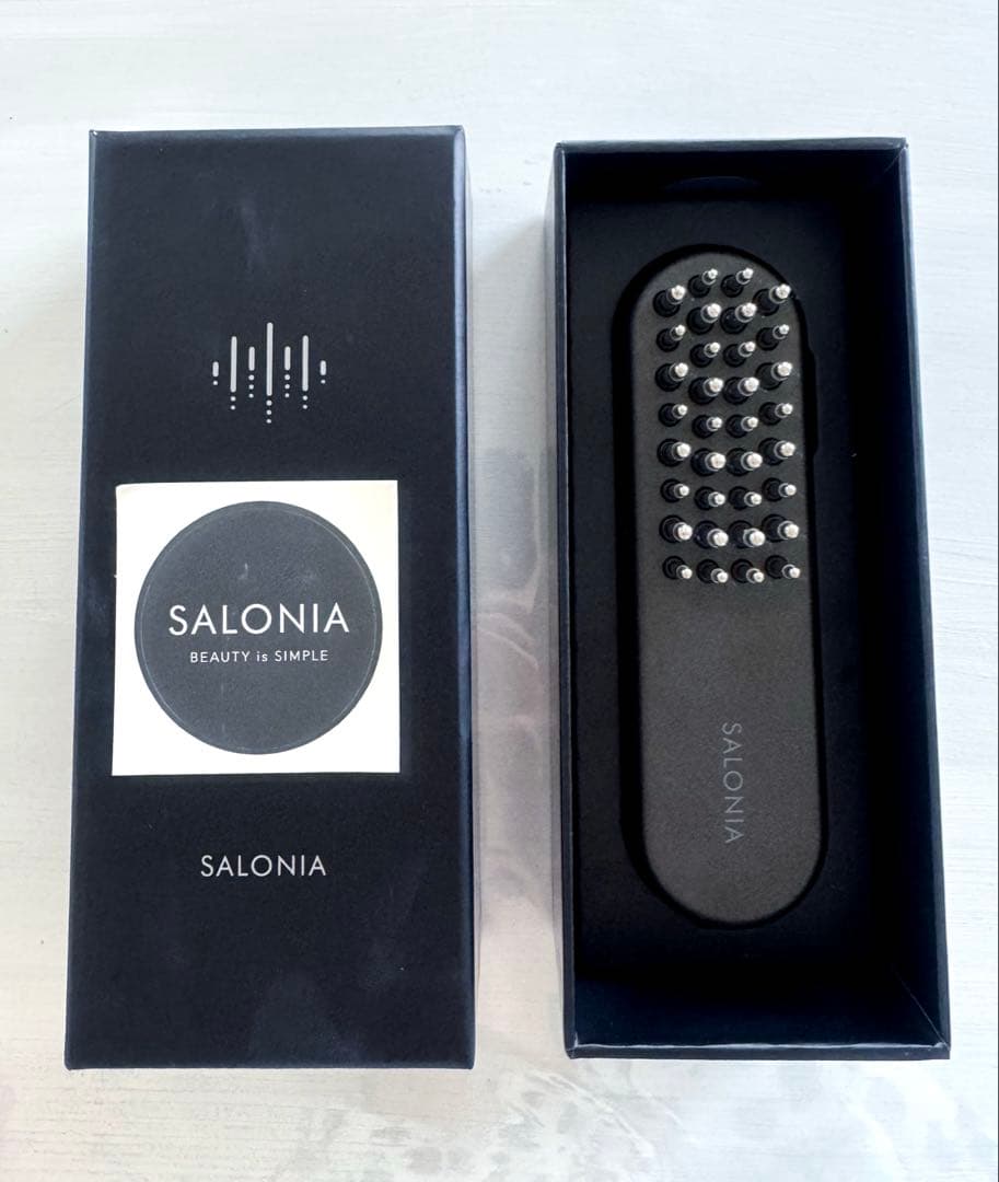 【美品】SALONIA/サロニア EMSリフトブラシ3Dケア