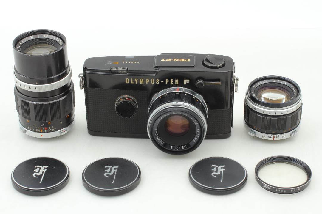 Olympus Pen FT フィルムカメラ レンズ3本セット