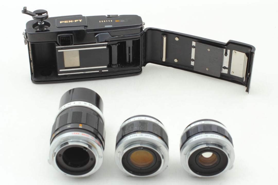 Olympus Pen FT フィルムカメラ レンズ3本セット