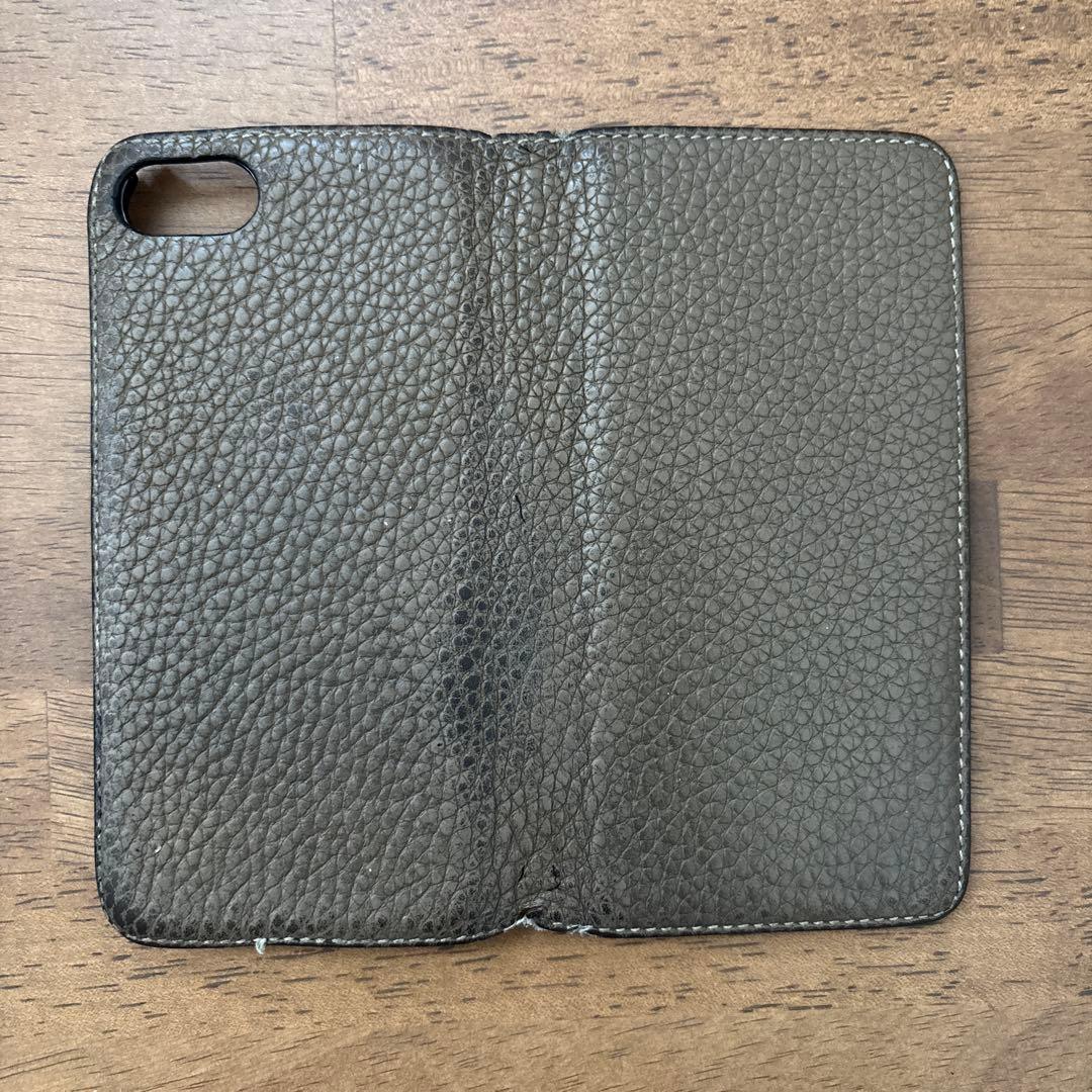 BONAVENTURA 手帳型iPhone7 iPhone8 ケース グレー - メルカリ