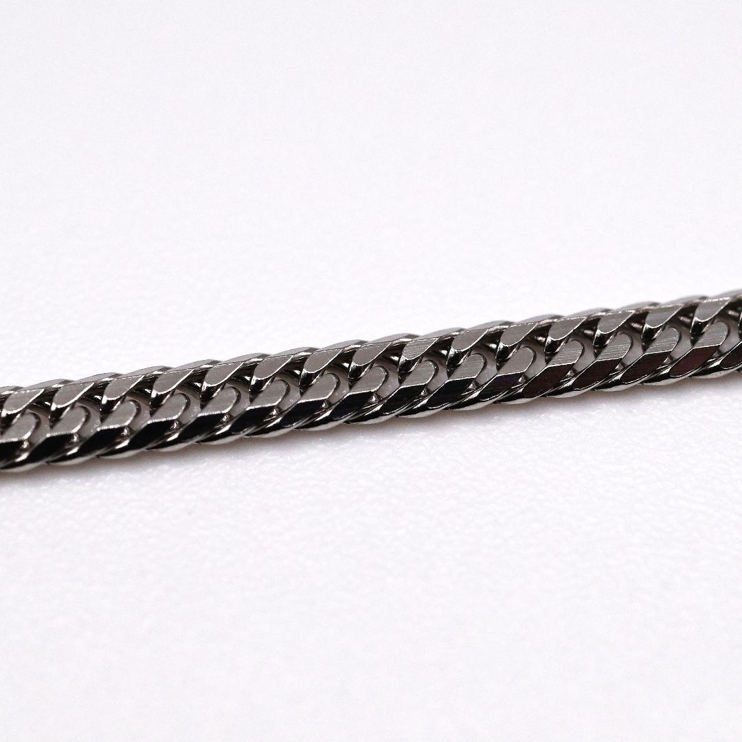 Pt850喜平ネックレス6面ダブル11g45cm造幣局検定マーク刻印入 - メルカリ