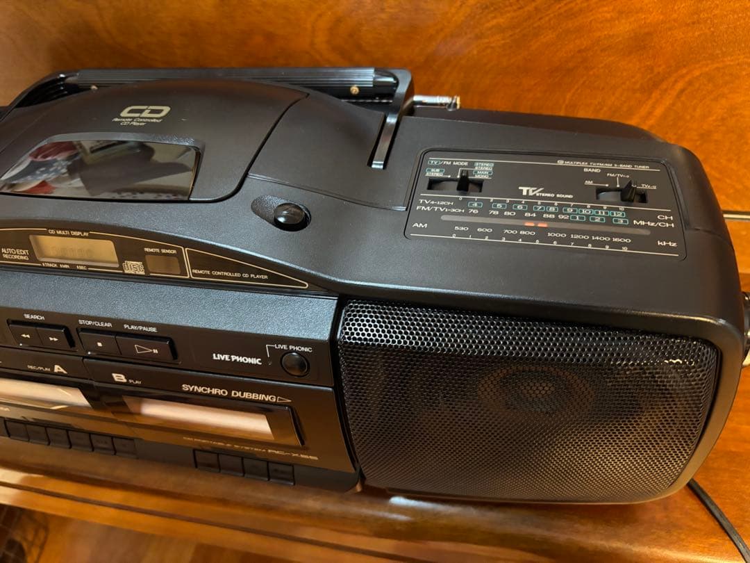 Victor RC-X55 ラジカセ：作動品