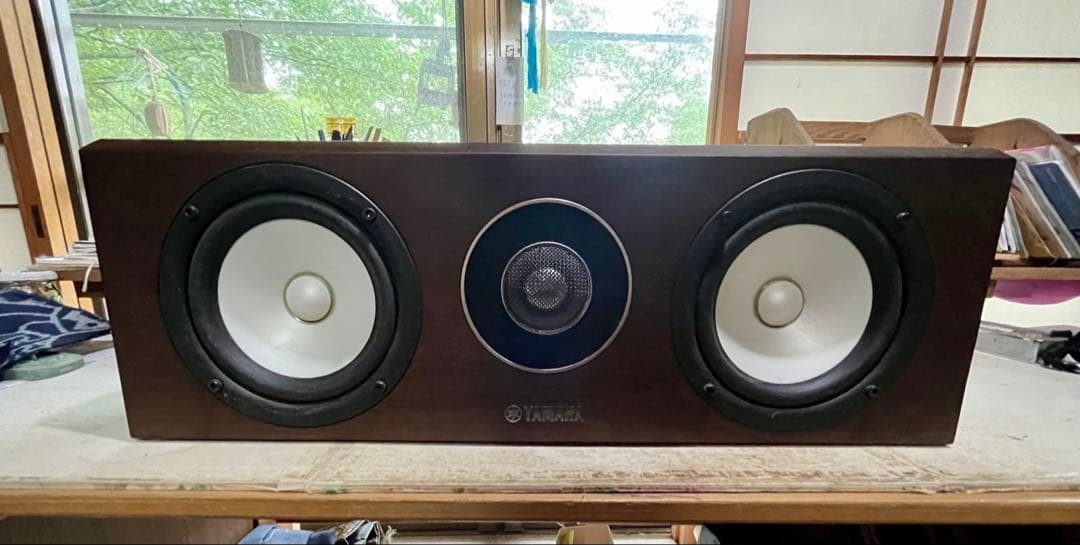 YAMAHA 2ウェイセンタースピーカー NS-C700 ダークウッド仕上げ