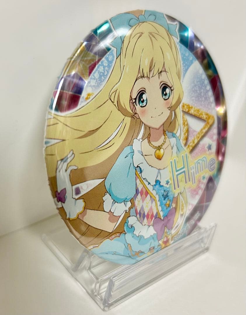 アイカツスターズ! 白鳥ひめ 缶バッジ - メルカリ