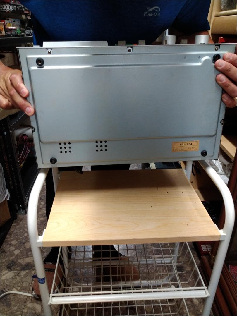 ８トラ　ステレオアンプカセットデッキ