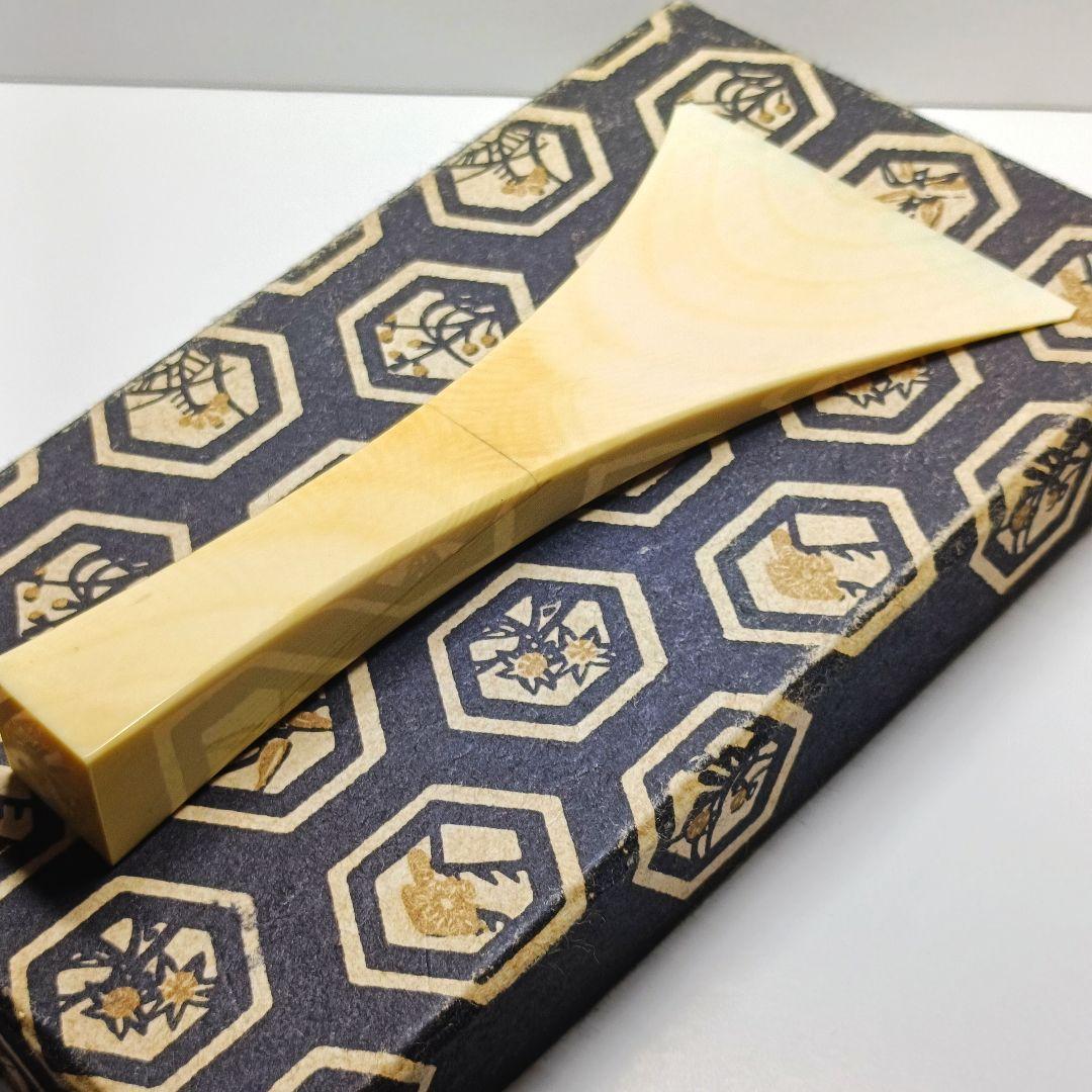 限定値下げ】2挺セット 極上 三味線 撥 バチ 和楽器 民謡 松濤撥象牙