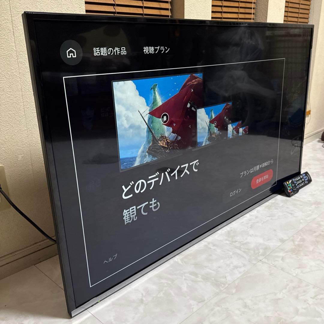 Panasonic VIERA 49V型 4K液晶テレビ スマートTV 外付対応