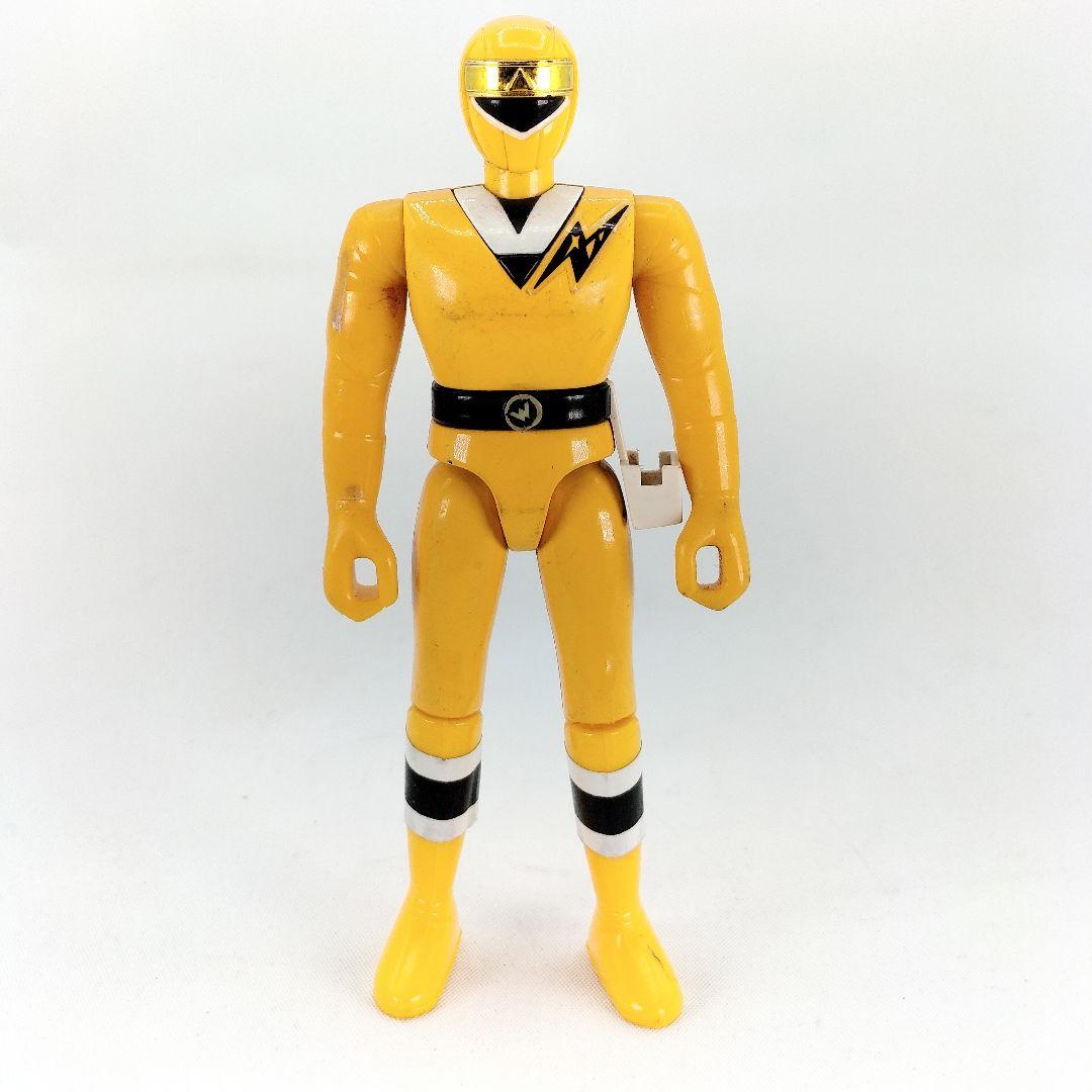 当時物 忍者戦隊カクレンジャー 超合金 ニンジャイエロー フィギュア