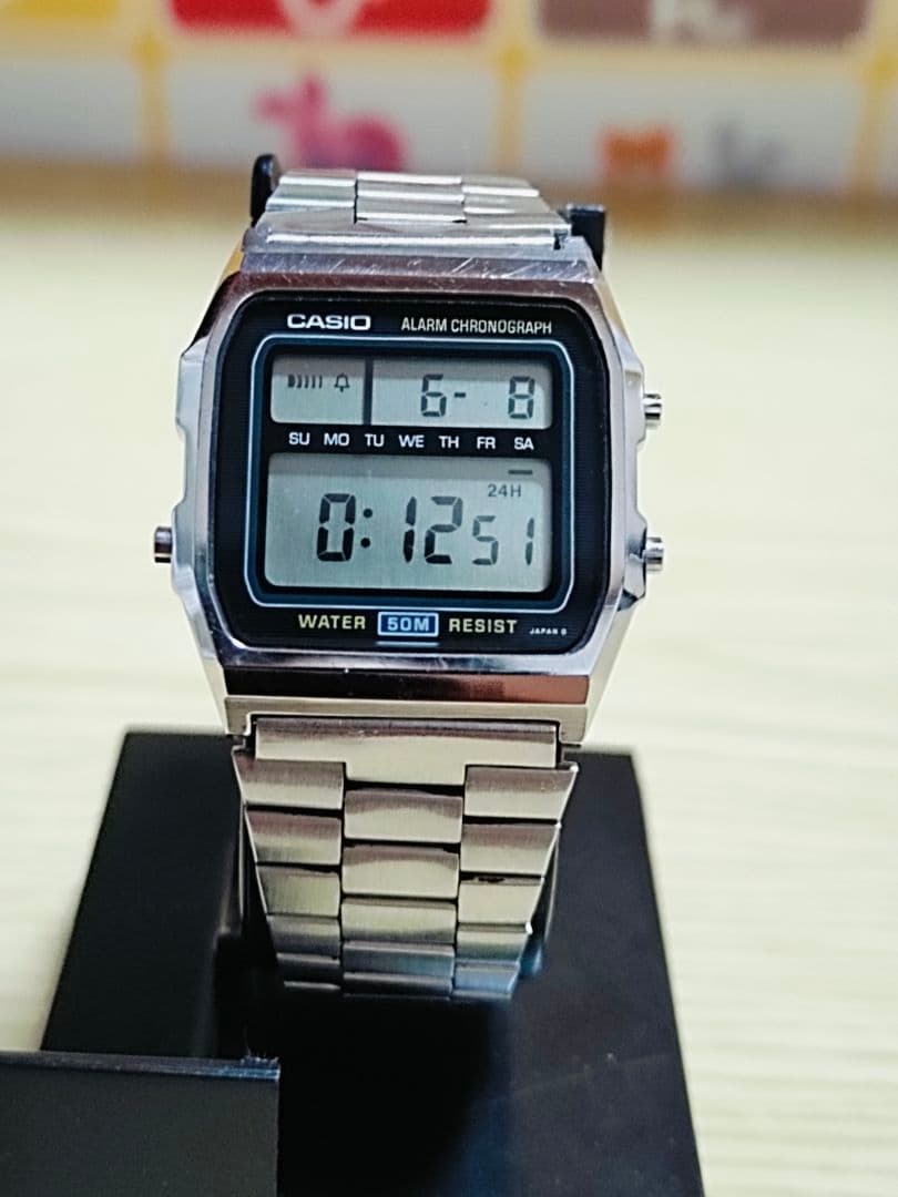 レア VINTAGE 1983's CASIO WS-77 デジタル腕時計 - メルカリ
