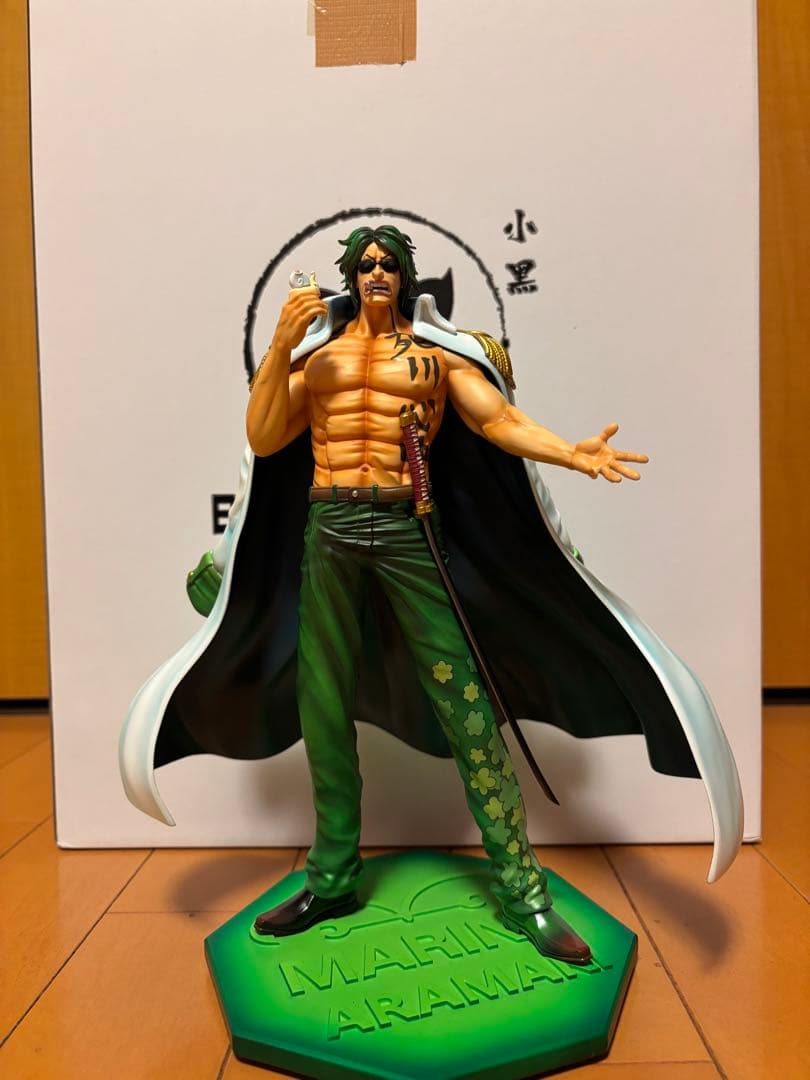 ワンピース海軍緑牛アラマキ フィギュア ガレージキット - メルカリ