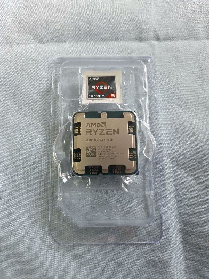[れおぱぱ]AMD Ryzen 5 7600 CPU BOX[動作確認済]