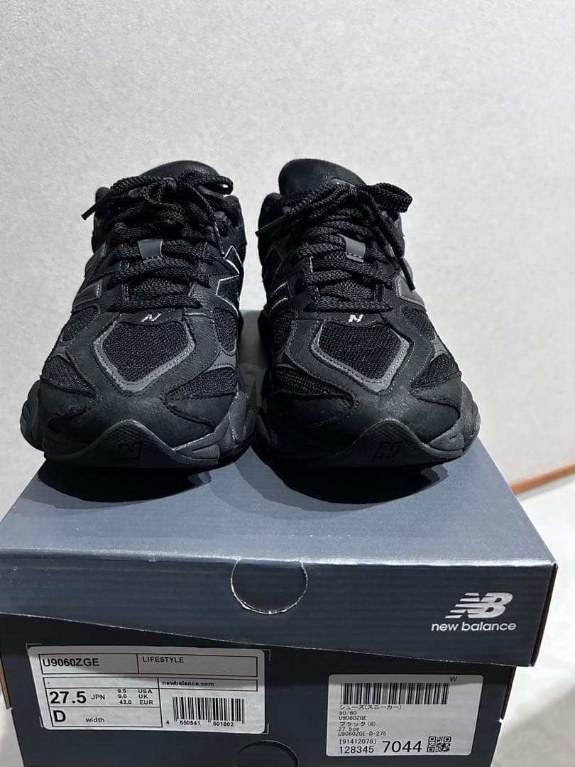 箱付U9060ZGE 27.5cm ブラック used美品