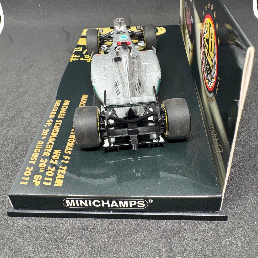 1/43 PMA メルセデス W02 M.シューマッハ2011 ベルギーGP - メルカリ
