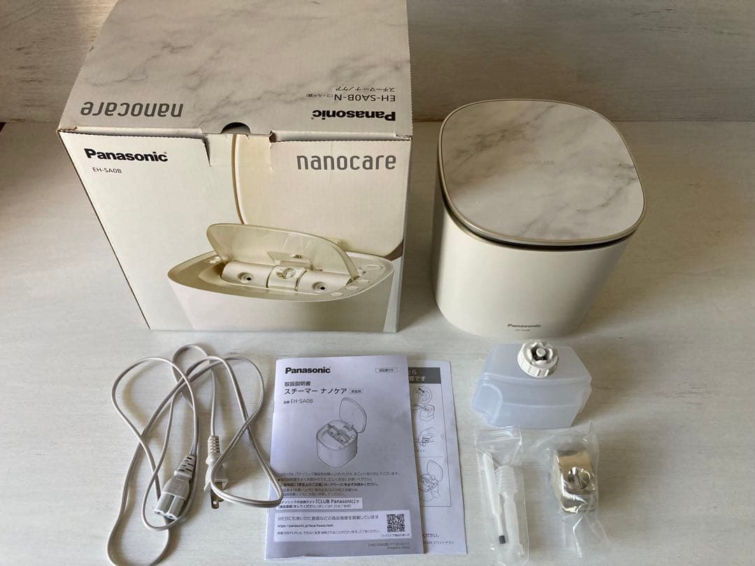 (新品、未使用)スチーマー ナノケア / 温冷・化粧水ミストタイプEH-SA0B