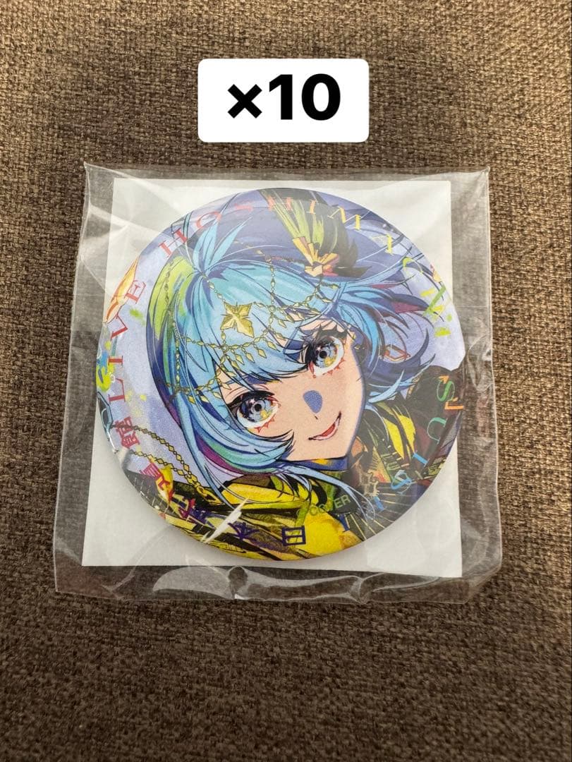 新品未開封】ホロライブ 星街すいせい 日本武道館 ライブ 缶バッジ 10個