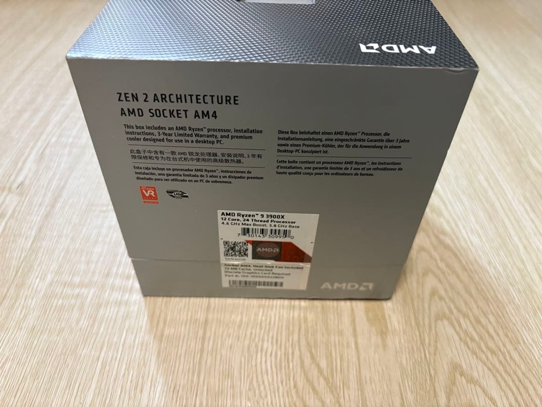 OH.C　AMD Ryzen 9 3900X CPU AM4
