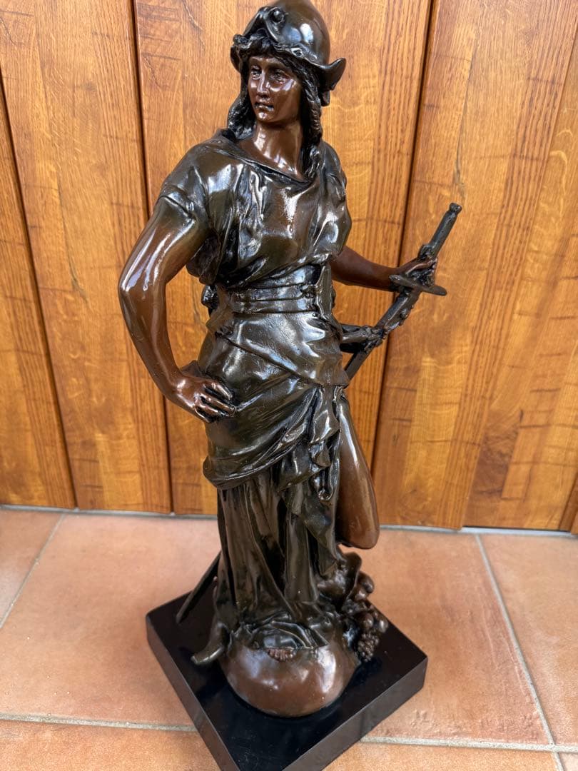 T*A様 ブロンズ 戦士像 女戦士アマゾネス