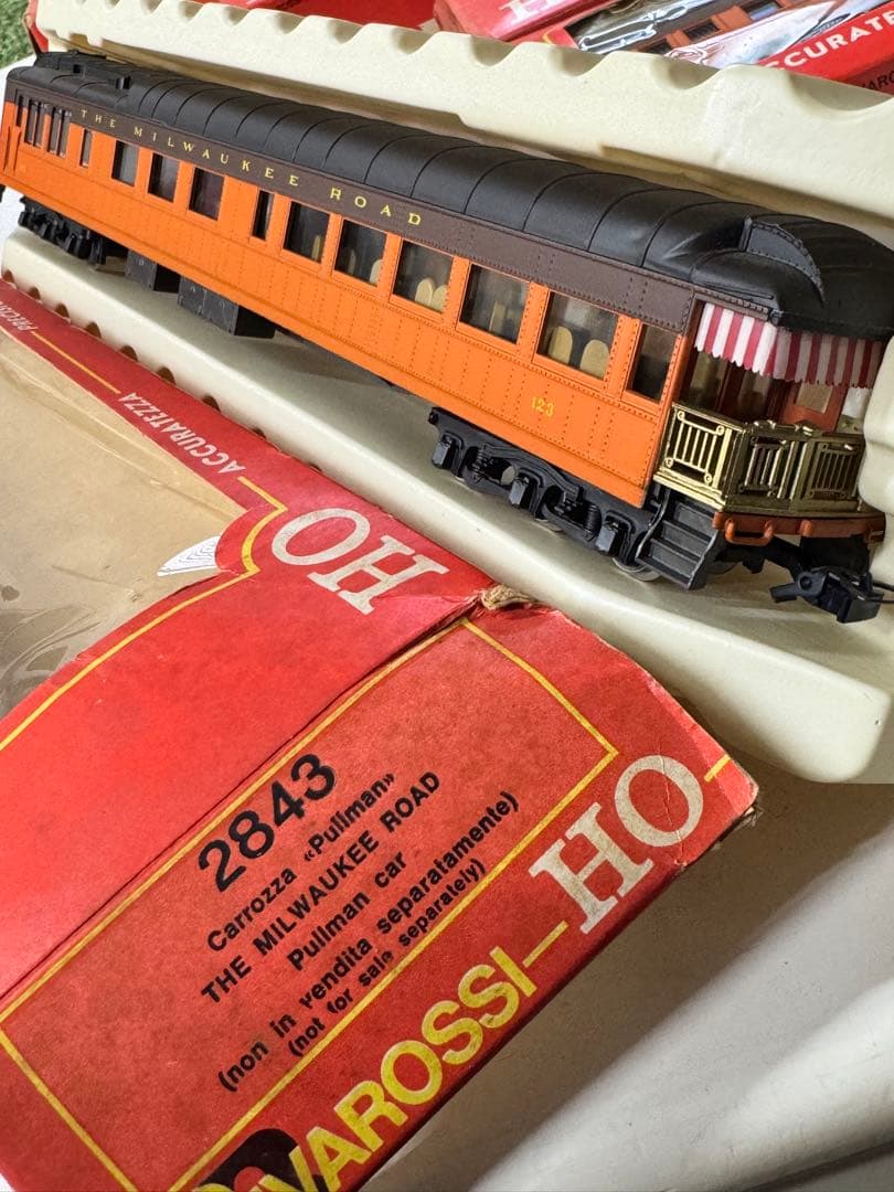 リバロッシ HOゲージ ミルウォーキー鉄道 SL客車セット rivarossiの