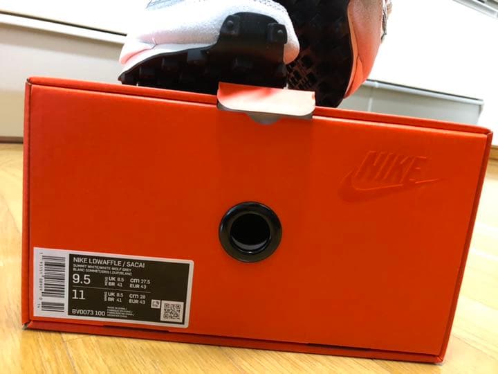 明日までSACAI × NIKE サカイ  ナイキ  ワッフル 27.5cm