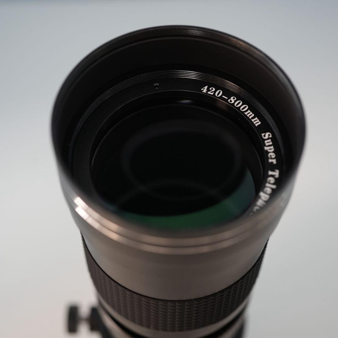 VARI マイクロフォーサーズ用 420-800mm超望遠レンズ黒z0023