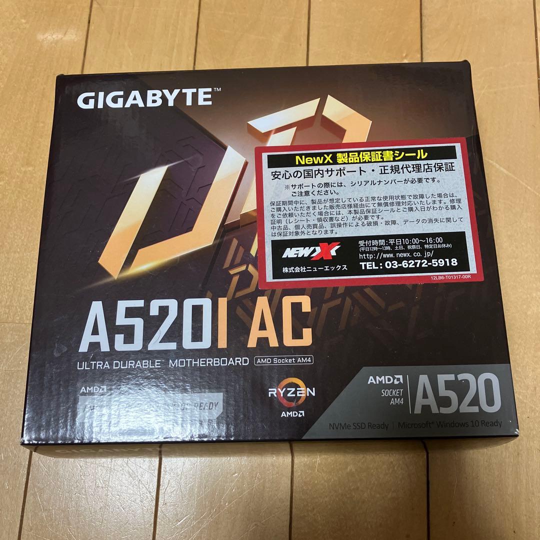 GIGABYTE A520 AC マザーボード Amazon.com: GIGABYTE A520I AC AMD A520 Socket AM4 Mini ITX DDR4
