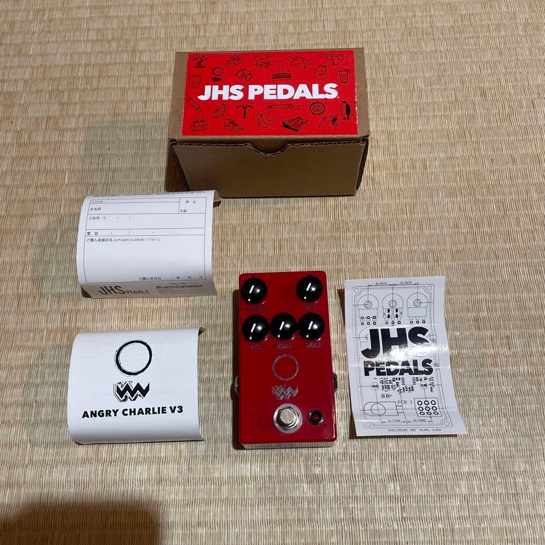 ギター JHS PEDALS angry charlie V3 ANGRY CHARLIE V3 – JHS Pedals