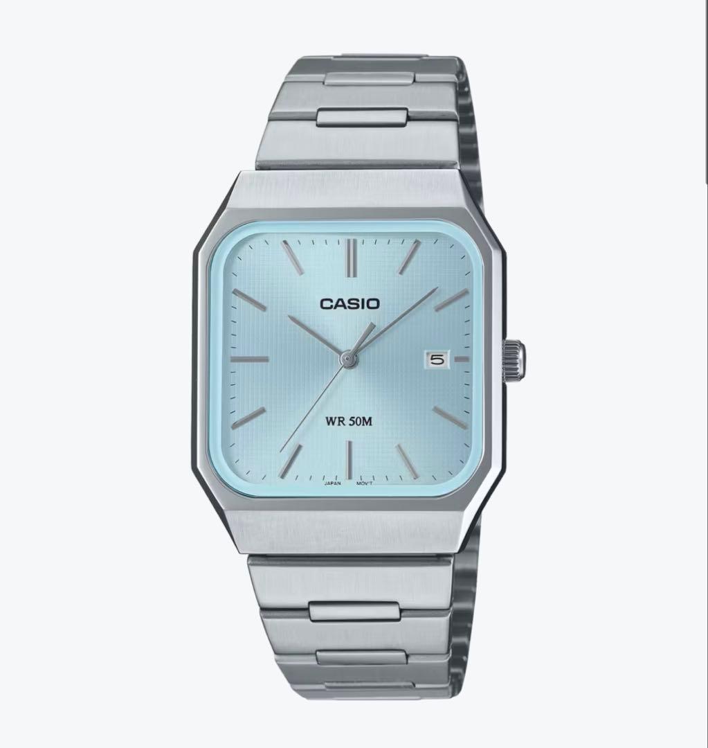 【26日1:00まで】CASIO MTP-B185D 2A2VDF アイスブルー ☆CASIO☆ MTP-B185D-2A2VDF ICE BLUE (CASIO/アナログ腕時計