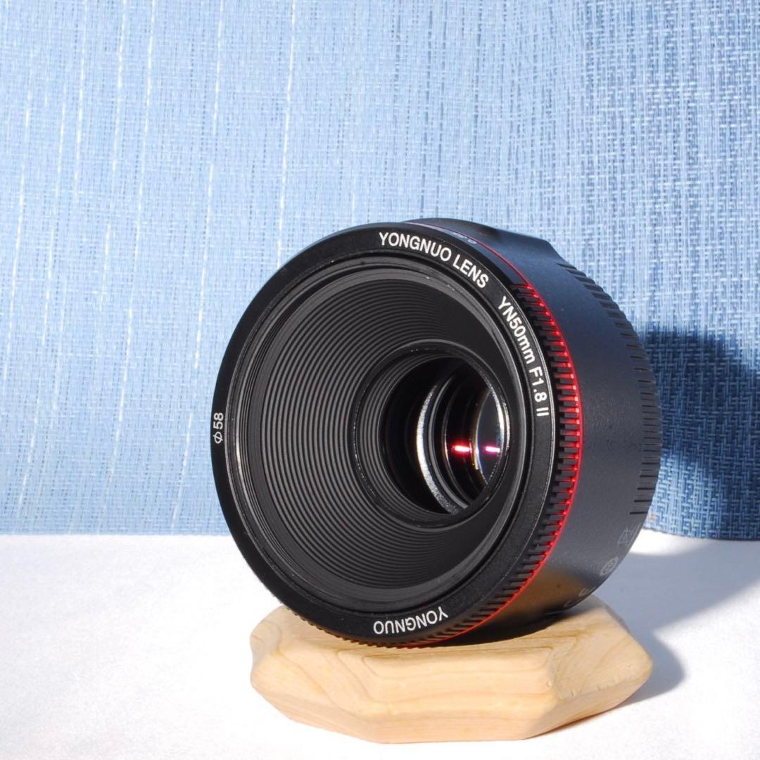 ♥️新品級♥️YONGNUO YN50mm F1.8 II 単焦点レンズ
