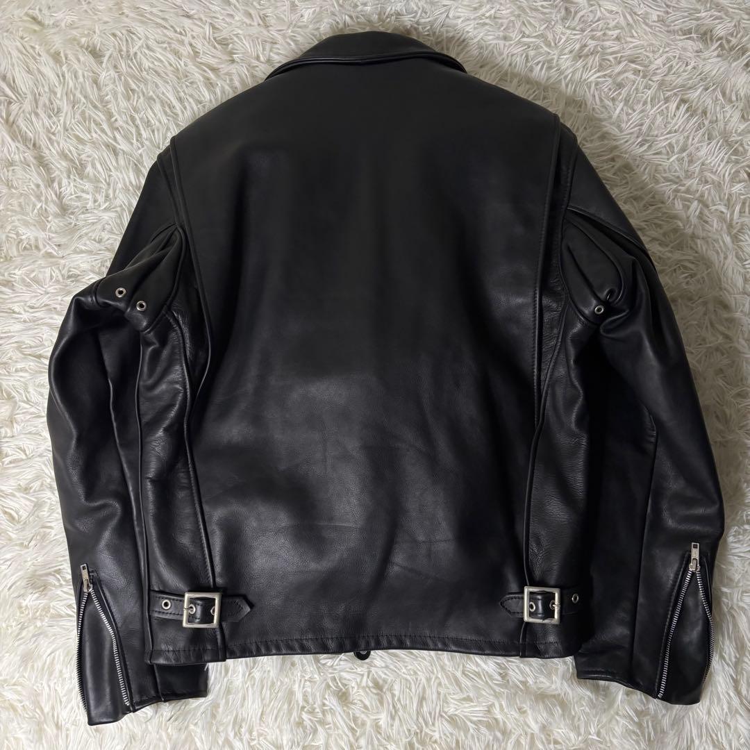 美品✨Schott USA製 シングルライダース フルボア 硬革 38 - メルカリ