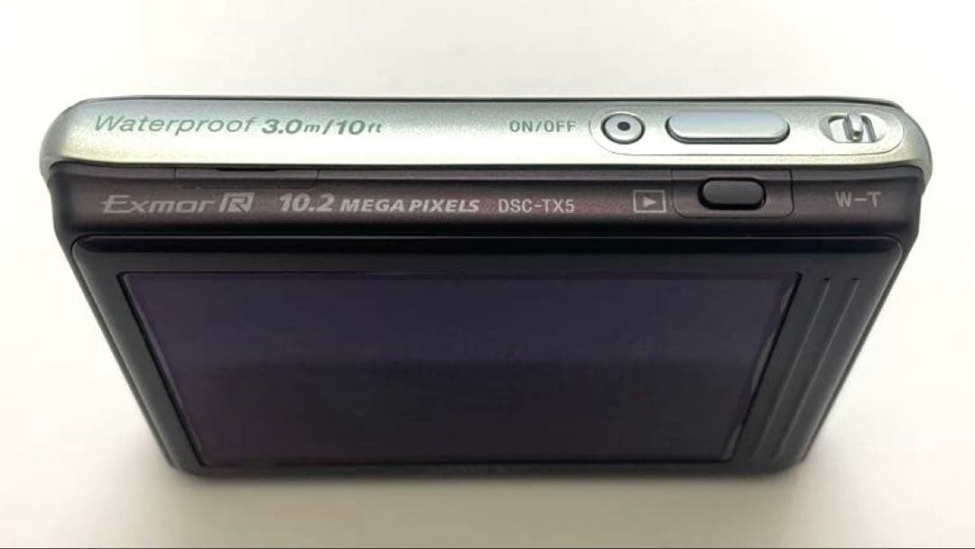 【防水・防塵 デジカメ】美品 SONY CyberShot DSC-TX5