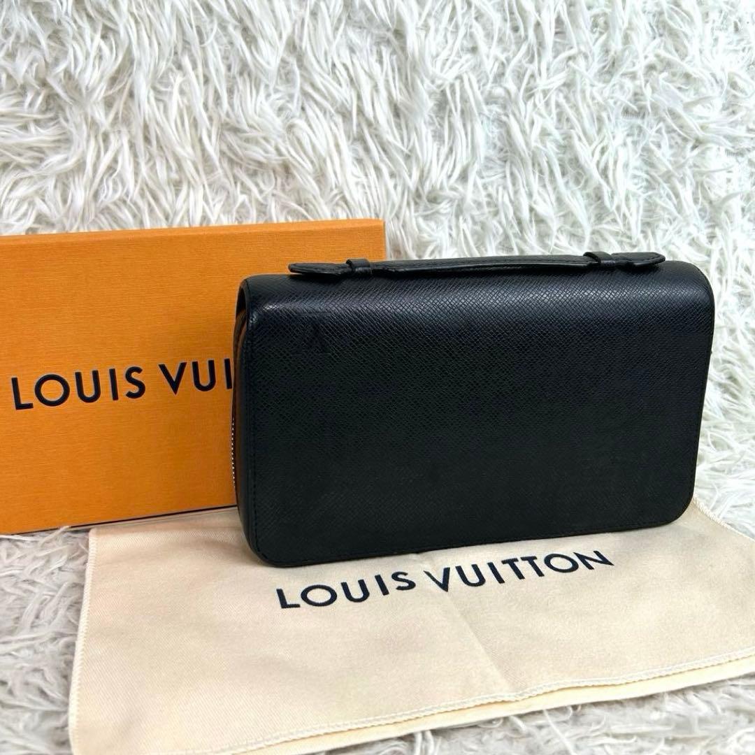 ✨極美品 ルイヴィトン ジッピーXL タイガ ブラック セカンドバッグ シルバー ルイヴィトン ジッピーXL タイガ ブラック セカンドバッグ シルバー