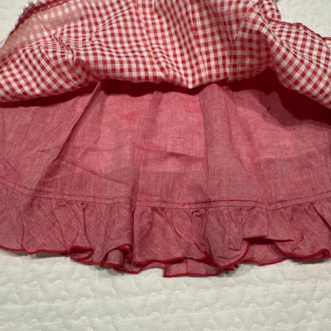 メゾピアノ 80 新品 立体うさぎ ワンピース ブルマ パンツ Tシャツ