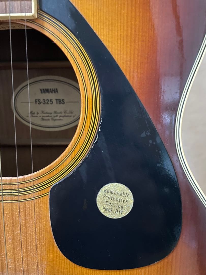 YAMAHA FS-325 TBS アコースティックギター サンバーストカラーの