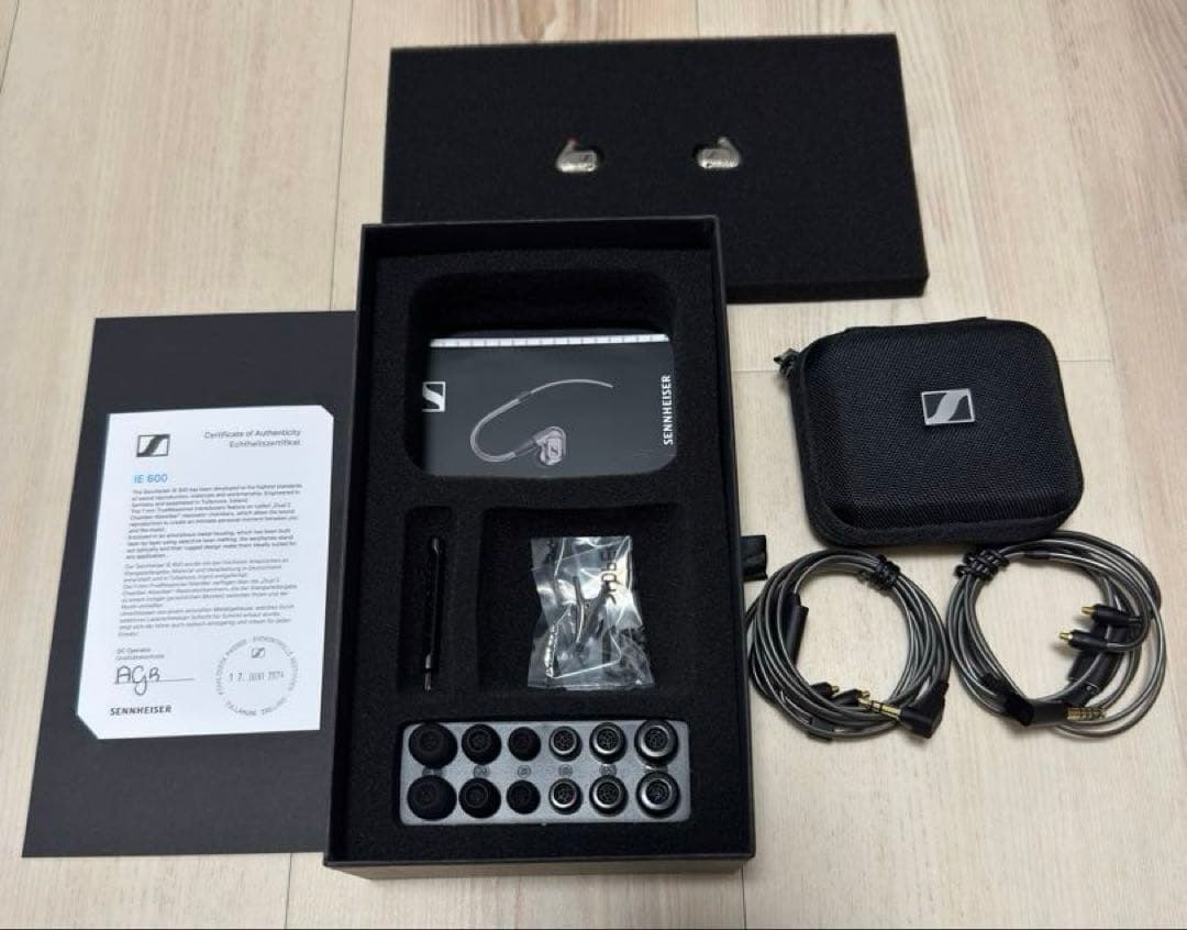 SENNHEISER IE 600 極美品+ 専用リケーブルセット