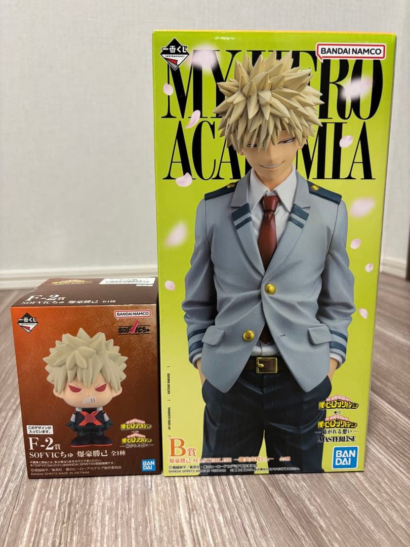 一番くじ B賞 爆豪勝己MASTERLISE フィギュア - メルカリ