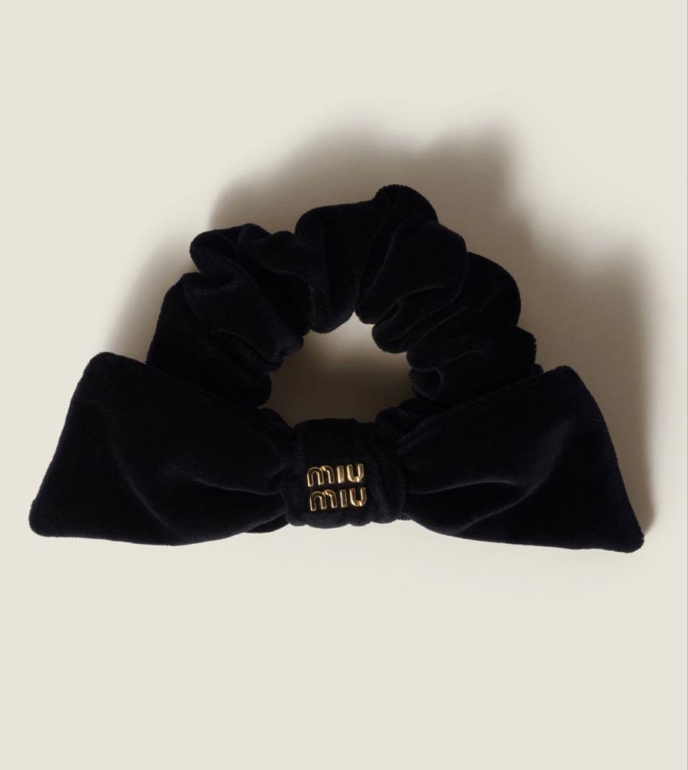 【年末値下げ】miu miu ベルベットリボンシュシュ MI5637DW000638_mg_thumb.jpg