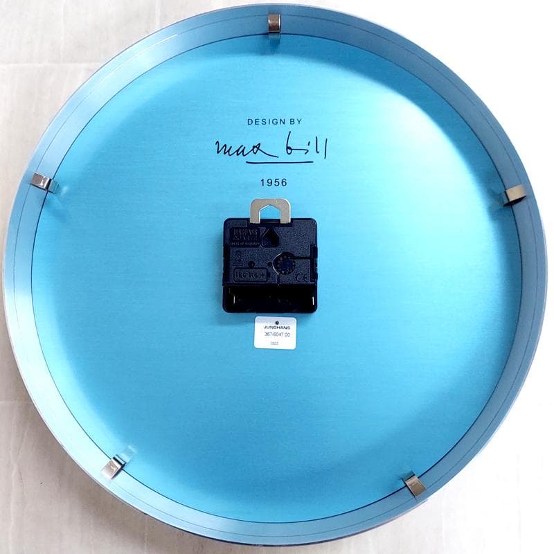 ユンハンス JUNGHANS 掛け時計 マックスビル 30cm アラビア数字 - メルカリ