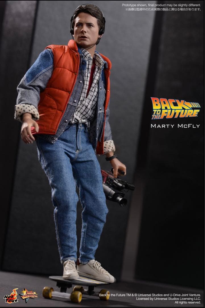 ホットトイズ　ムービーマスターピース　マーティ・マクフライ ムービー・マスターピース】『バック・トゥ・ザ・フューチャー』1／6