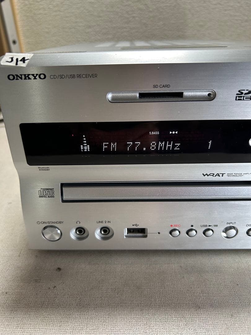 J14整備ONKYO NFR-7TX ハイレゾCD/SD/USBレシーバー