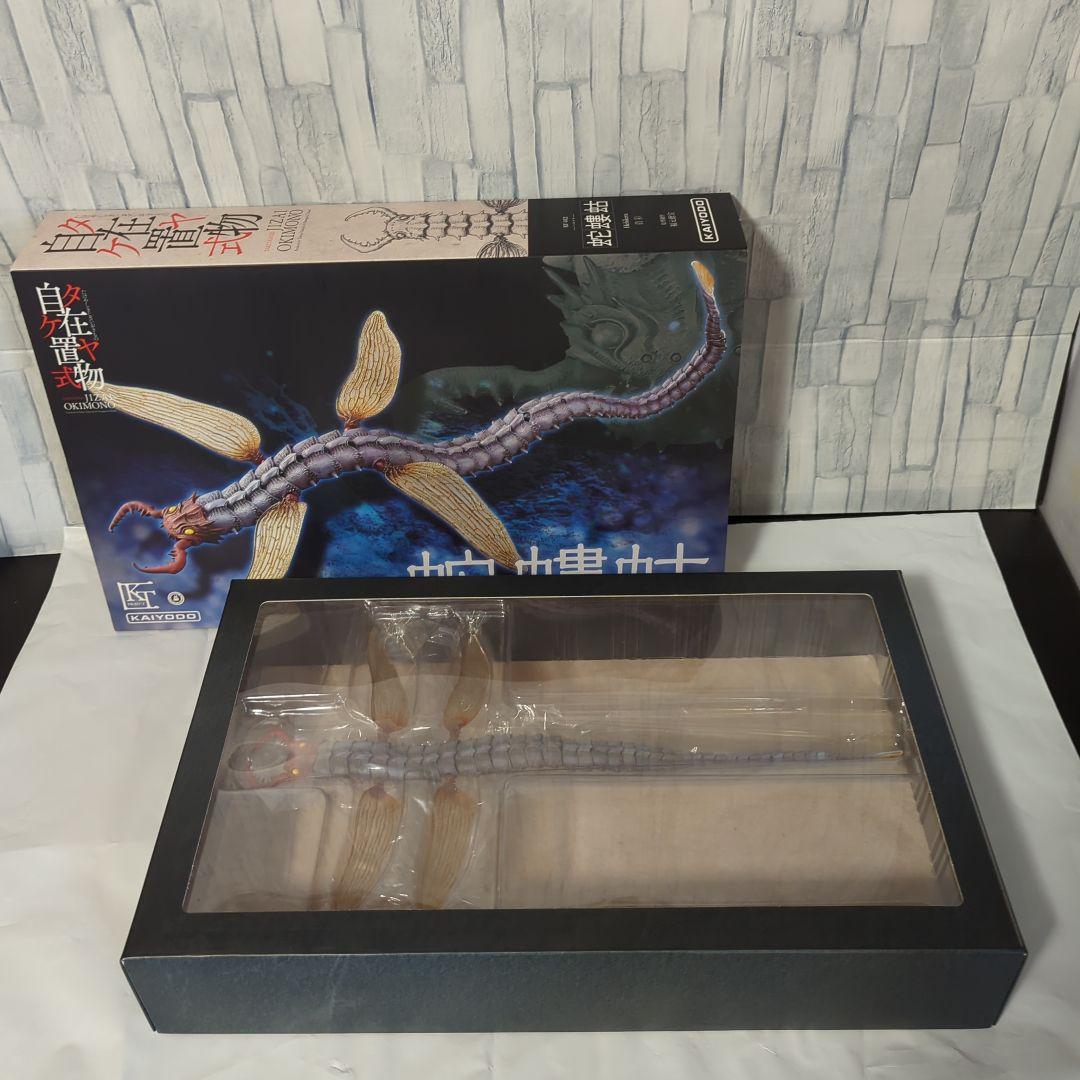 希少・美品】蛇螻蛄 ヘビケラ 着彩 KT-012 タケヤ式自在置物 海洋堂