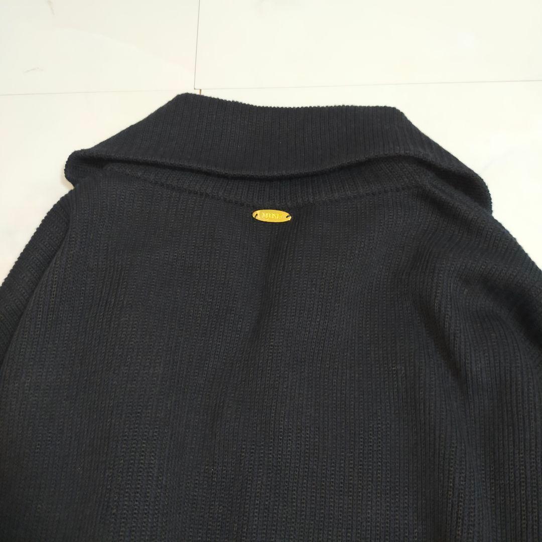 ドゥーズィエムクラス Twins ニットジャケット 紺 ネイビー 羽織り