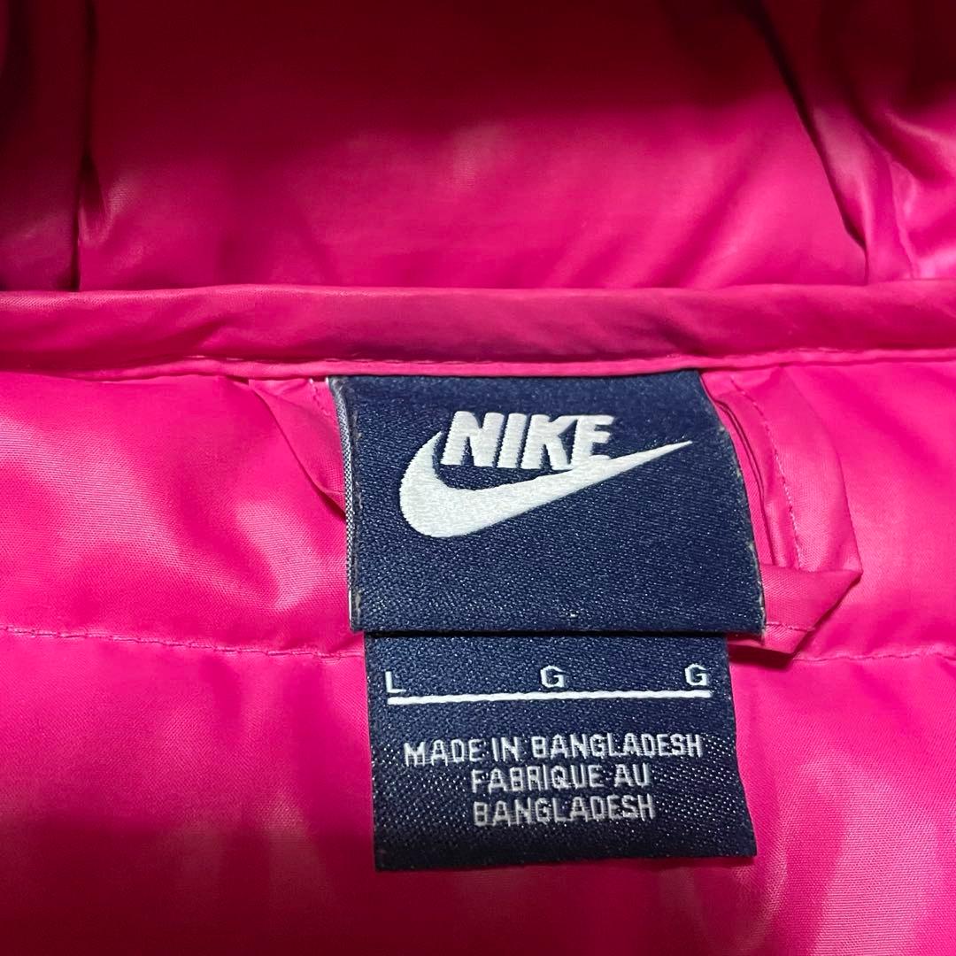 Y2K NIKE ピンク ダウン 短丈 swag archive テック系 - メルカリ
