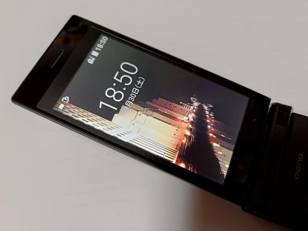 Softbank 501KC DIGNO ケータイ ブラック 新品未使用品 #2