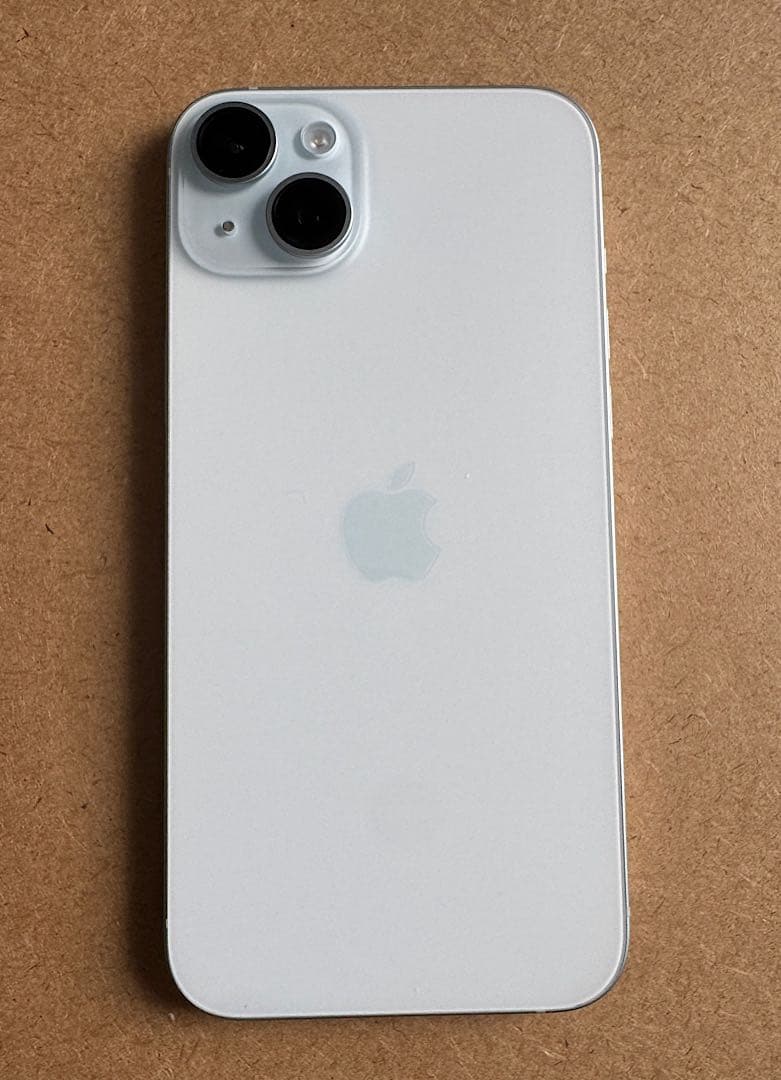 美品★Apple iPhone 15 Plus ブルー 128GB ★シムフリー